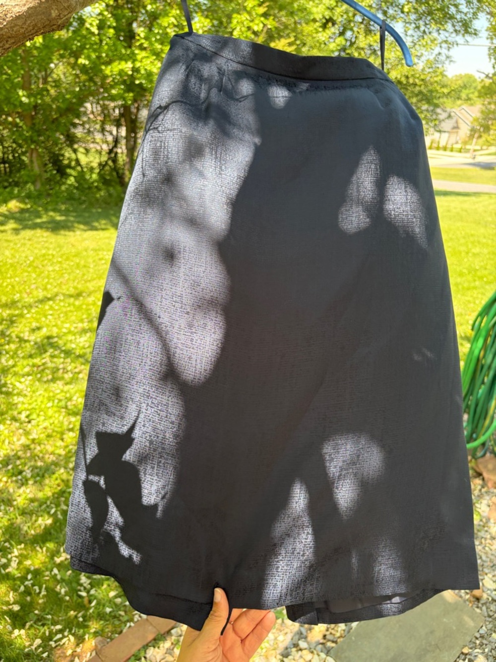 100% silk Adrianna Papell skirt
